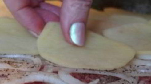 жульен с фаршем