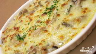 Жульен с крабовым мясом