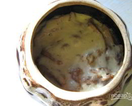 Жульен с курицей и шампиньонами