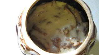 Жульен с курицей и шампиньонами