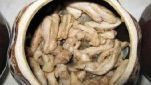 жульен с курицей и шампиньонами