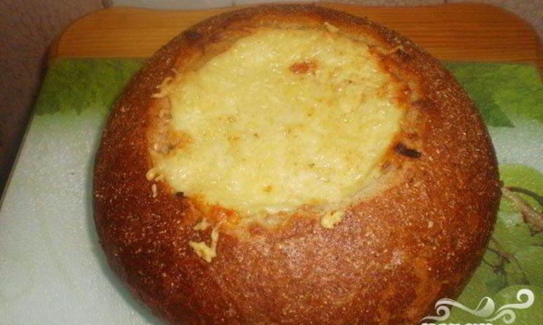 Рецепт жульена в булке