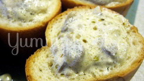 жульен в булочках