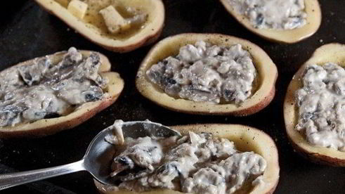 жульен в картофеле