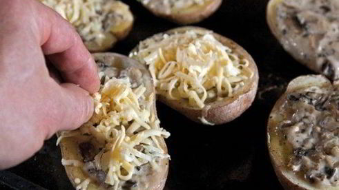 жульен в картофеле