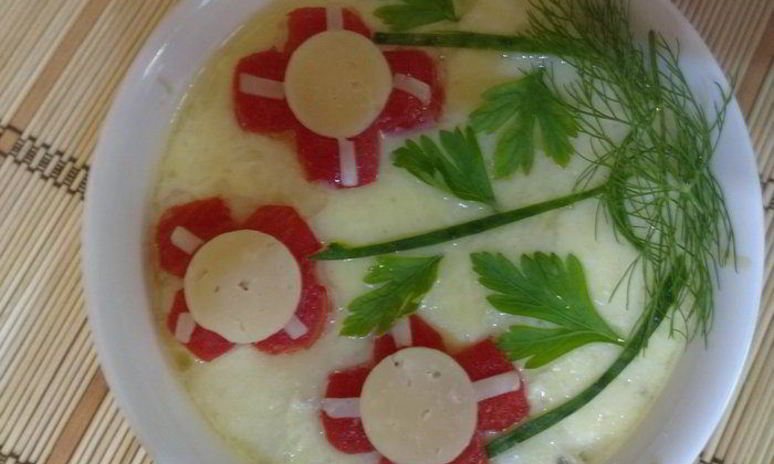 Рецепт жульена в пароварке