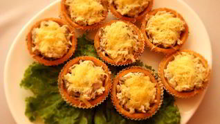 Жульен в тарталетках