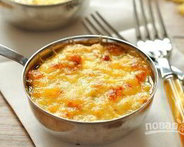 Жюльен из грибов и курицы