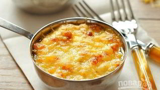 Жюльен из грибов и курицы