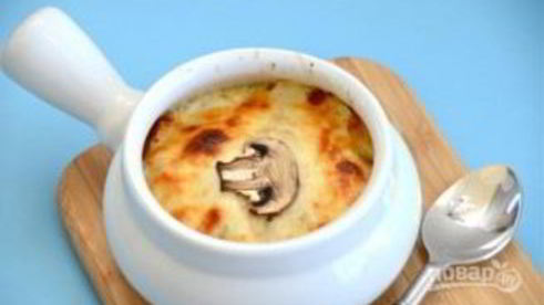 жюльен из грибов с курицей