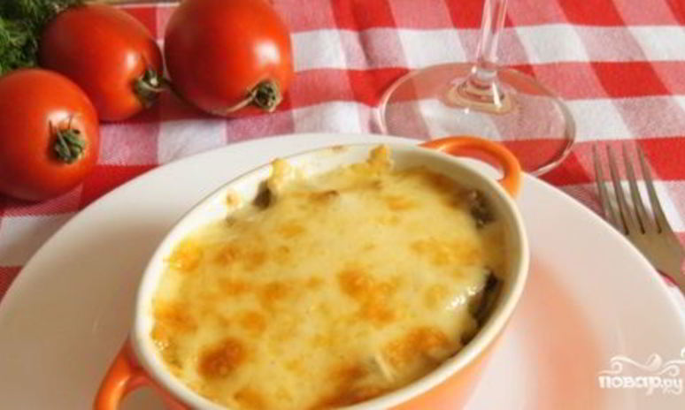 Рецепт жюльена из грибов в горшочках