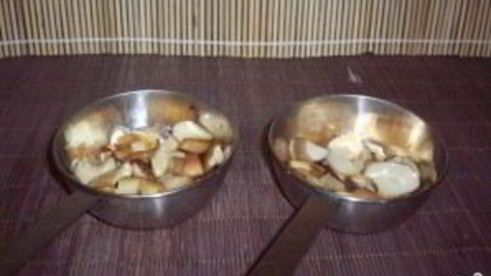 жюльен из кальмаров с грибами