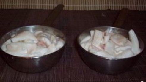 жюльен из кальмаров с грибами