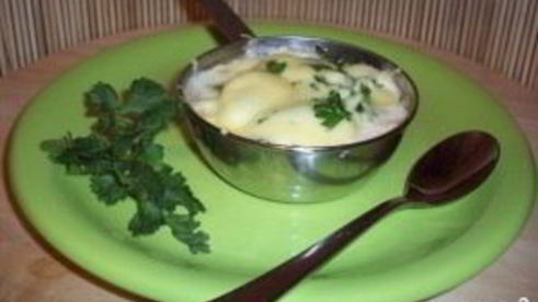 жюльен из кальмаров с грибами