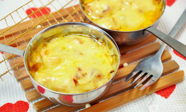 Рецепт жюльена из красной рыбы