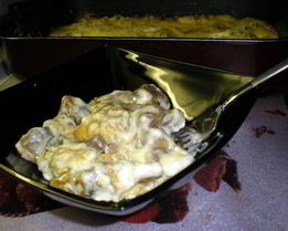 Жюльен из шампиньонов с сыром