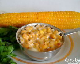 Жюльен Неклассический с кукурузой