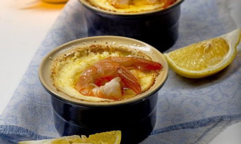 Рецепт жюльена с креветками