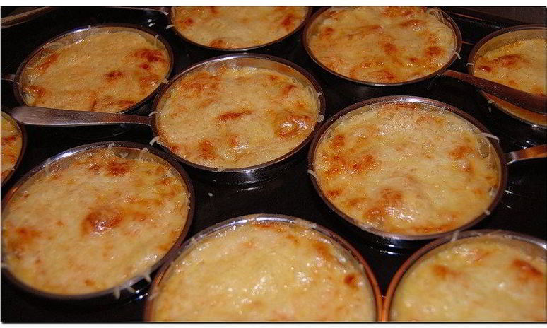 Рецепт жюльена с курицей и грибами из простых продуктов