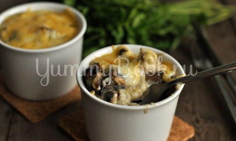 Рецепт жюльена с курицей и грибами